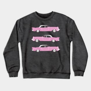 3 Pink Cadillacs Crewneck Sweatshirt